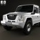 Iveco Massif pickup 2011 3d model