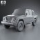 Iveco Massif pickup 2011 3d model
