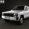 Jeep Cherokee XJ 4-door 2001 3d model