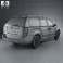 Kia Sedona (Carnival) LWB 2012 3d model