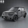 Kia Soul HotTot IV Van Oven 2011 3d model