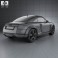 Audi TT Coupe (8N) 2003 3d model