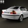 BMW 3 Series sedan (E46) 2004 3d model
