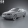 BMW 3 Series sedan (E46) 2004 3d model
