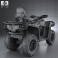BRP Can-Am Outlander MAX XT 2013 3d model