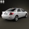 BYD F3 2012 3d model