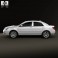 BYD F3 2012 3d model