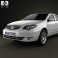 BYD F3 2012 3d model