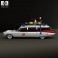 Cadillac Miller-Meteor Ghostbusters Ectomobile 3d model