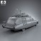 Cadillac Miller-Meteor Ghostbusters Ectomobile 3d model