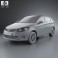 Chery A13 (Fulwin 2) hatchback 2012 3d model