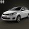 Chery A13 (Fulwin 2) liftback 2012 3d model
