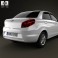 Chery A13 (Fulwin 2) liftback 2012 3d model