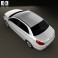 Chery A13 (Fulwin 2) liftback 2012 3d model