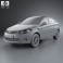Chery A13 (Fulwin 2) liftback 2012 3d model