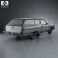 Chevrolet Chevelle (Malibu) 2-door wagon 1964 3d model