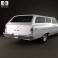 Chevrolet Chevelle (Malibu) 2-door wagon 1964 3d model