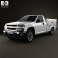 Chevrolet Colorado Hotshot II Lowboy 2011 3d model