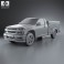 Chevrolet Colorado Hotshot II Lowboy 2011 3d model