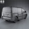 Citroen Jumpy Panel Van L1H1 2011 3d model