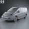 Citroen Jumpy Panel Van L1H1 2011 3d model