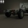 DAF Leyland T244 Chassis Truck 1989 3d model