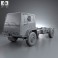 DAF Leyland T244 Chassis Truck 1989 3d model