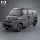 Daihatsu Gran Max Minibus 2012 3d model