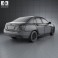 Emgrand EC7 2012 3d model