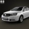 Emgrand EC7 2012 3d model