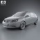 Emgrand EC7 2012 3d model