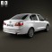 FAW Xiali N5 2012 3d model