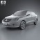 FAW Xiali N5 2012 3d model