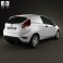 Ford Fiesta Van 2012 3d model