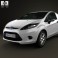 Ford Fiesta Van 2012 3d model