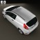 Ford Fiesta Van 2012 3d model