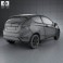 Ford Fiesta hatchback 3-door (EU) 2012 3d model