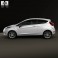 Ford Fiesta hatchback 3-door (EU) 2012 3d model