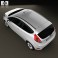 Ford Fiesta hatchback 3-door (EU) 2012 3d model