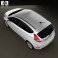 Ford Fiesta hatchback 3-door (EU) 2013 3d model