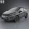 Ford Fiesta hatchback 3-door (US) 2012 3d model
