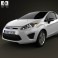 Ford Fiesta hatchback 3-door (US) 2012 3d model