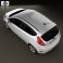 Ford Fiesta hatchback 3-door (US) 2012 3d model
