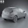 Ford Fiesta hatchback 3-door (US) 2012 3d model