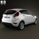 Ford Fiesta hatchback 5-door (EU) 2012 3d model