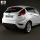 Ford Fiesta hatchback 5-door (EU) 2012 3d model