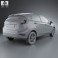 Ford Fiesta hatchback 5-door (EU) 2012 3d model