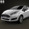 Ford Fiesta hatchback 5-door (EU) 2013 3d model