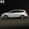 Ford Focus Wagon 2012 3d model