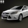 Ford Focus Wagon 2012 3d model